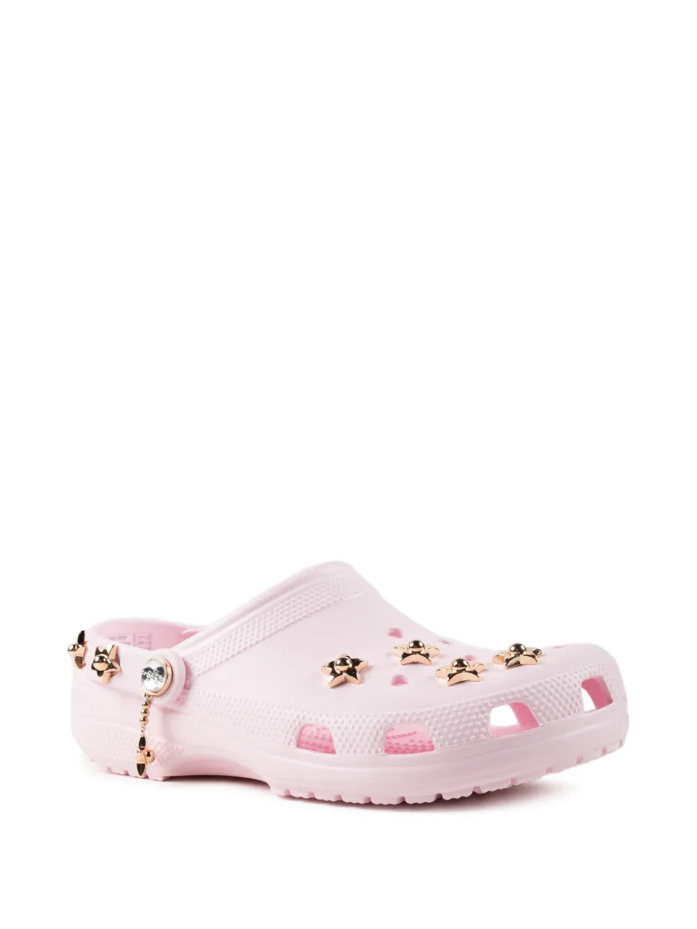 Pink shoes, front view