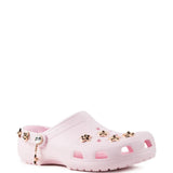 Pink shoes, front view