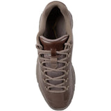 Brown shoes, front view