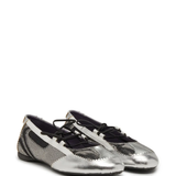 grey flats, side view