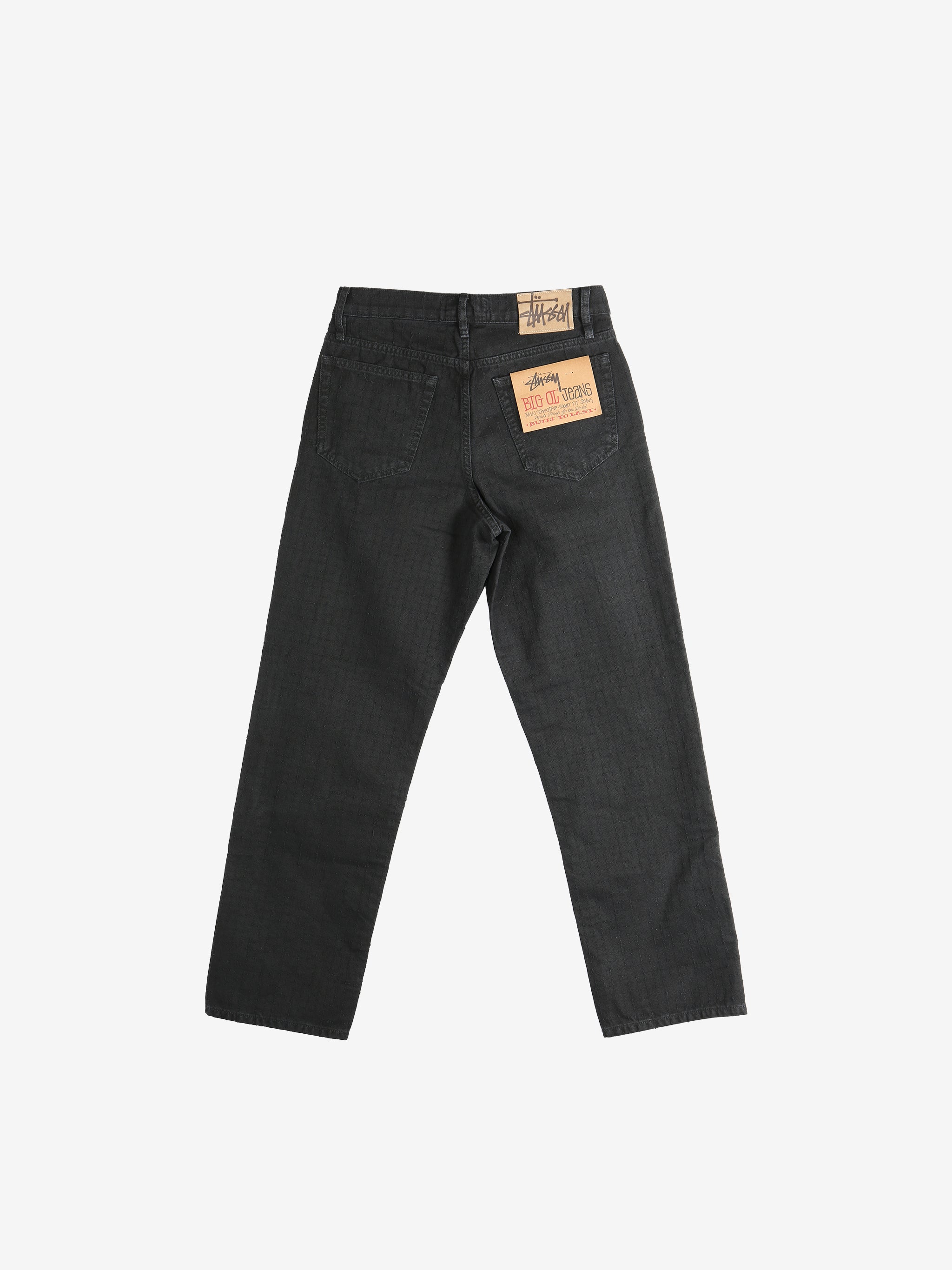 Black jeans,back view