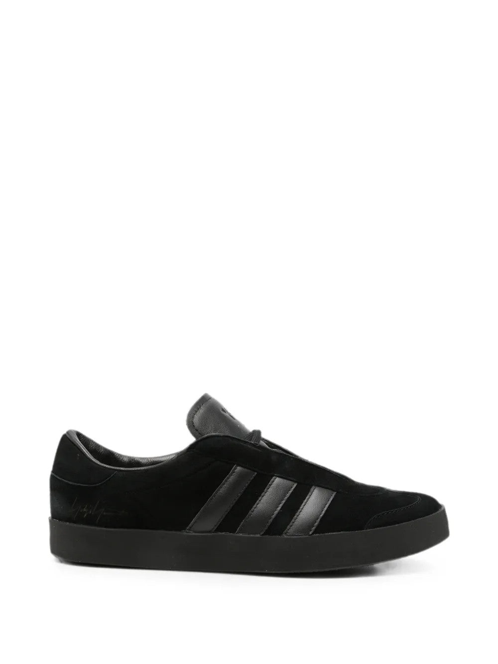 Black shoes, side view