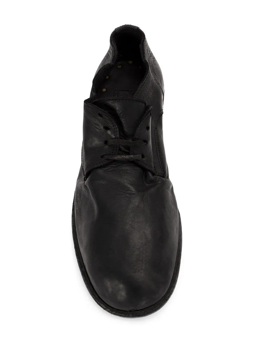 Black shoes, front view
