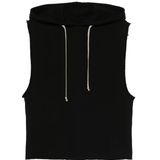 black sweats-hoodies,front view