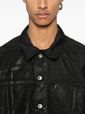 RICK OWENS DRKSHDW - Men Giacca In Denim Jumbo Worker Jacket