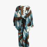 Blue jacket, front view