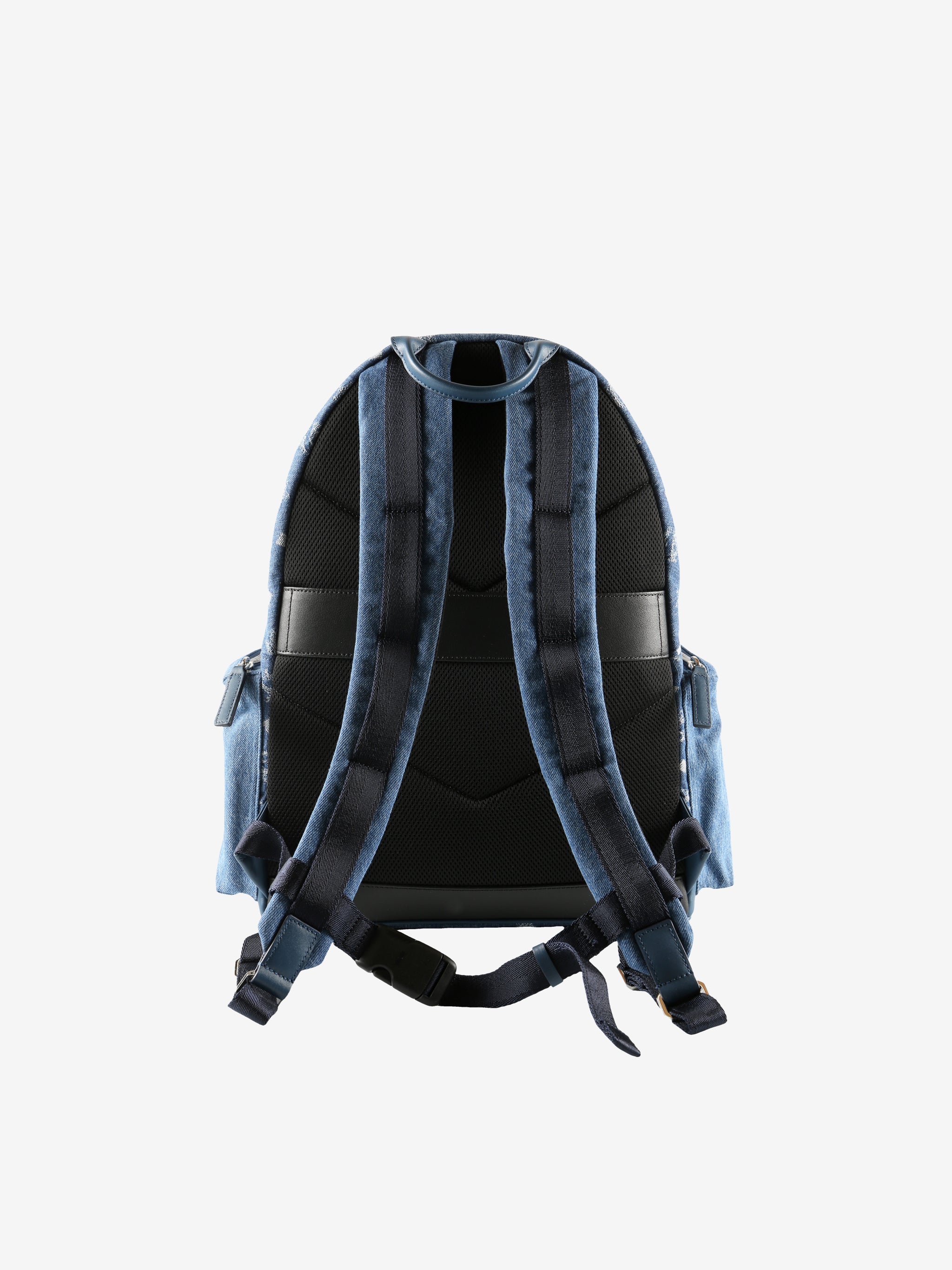 Blue bag, back view