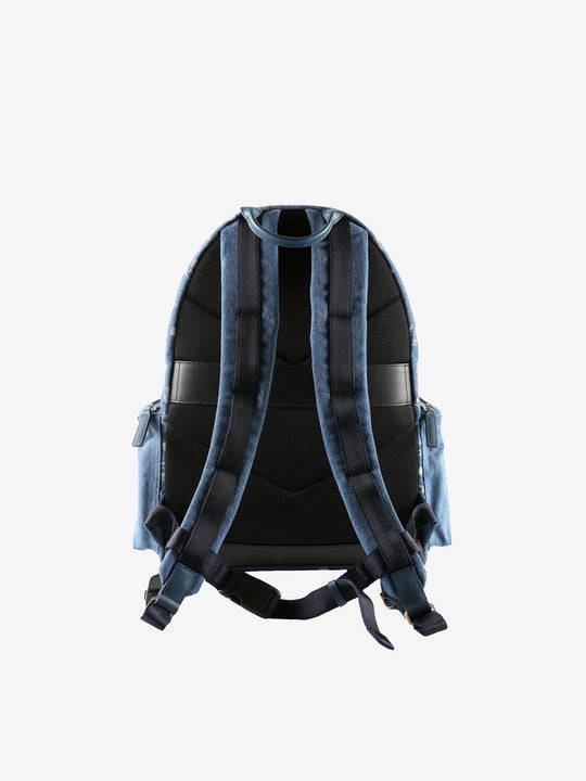 Blue bag, back view