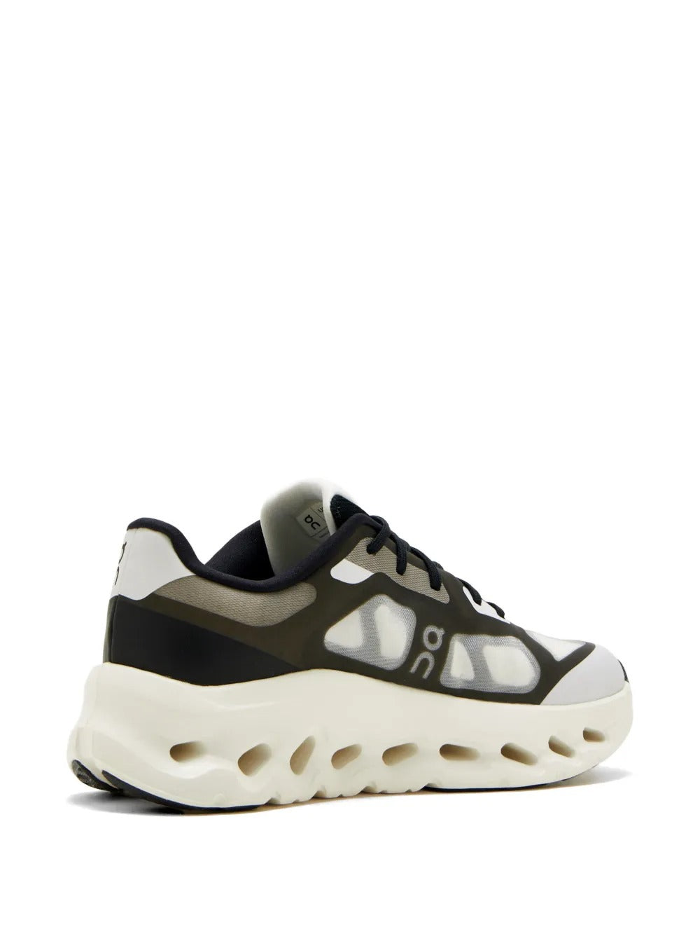 Black sneakers, side view