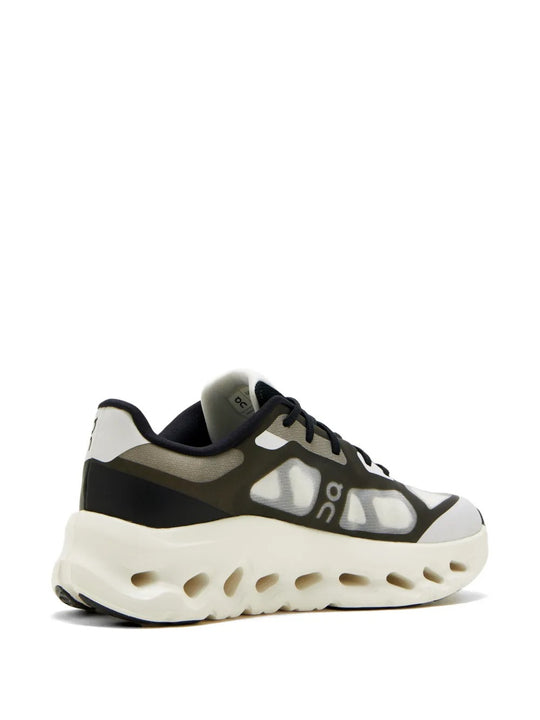 Black sneakers, side view