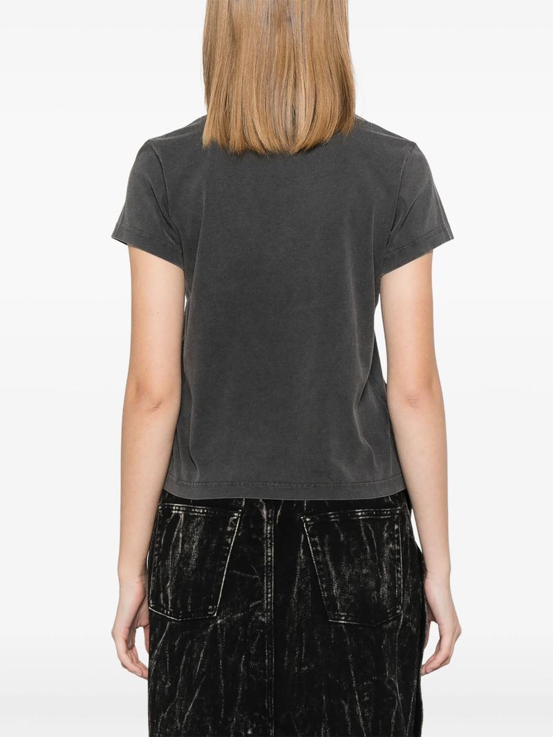 T BY ALEXANDER WANG - Women Shrunken Tee With Blade Logo