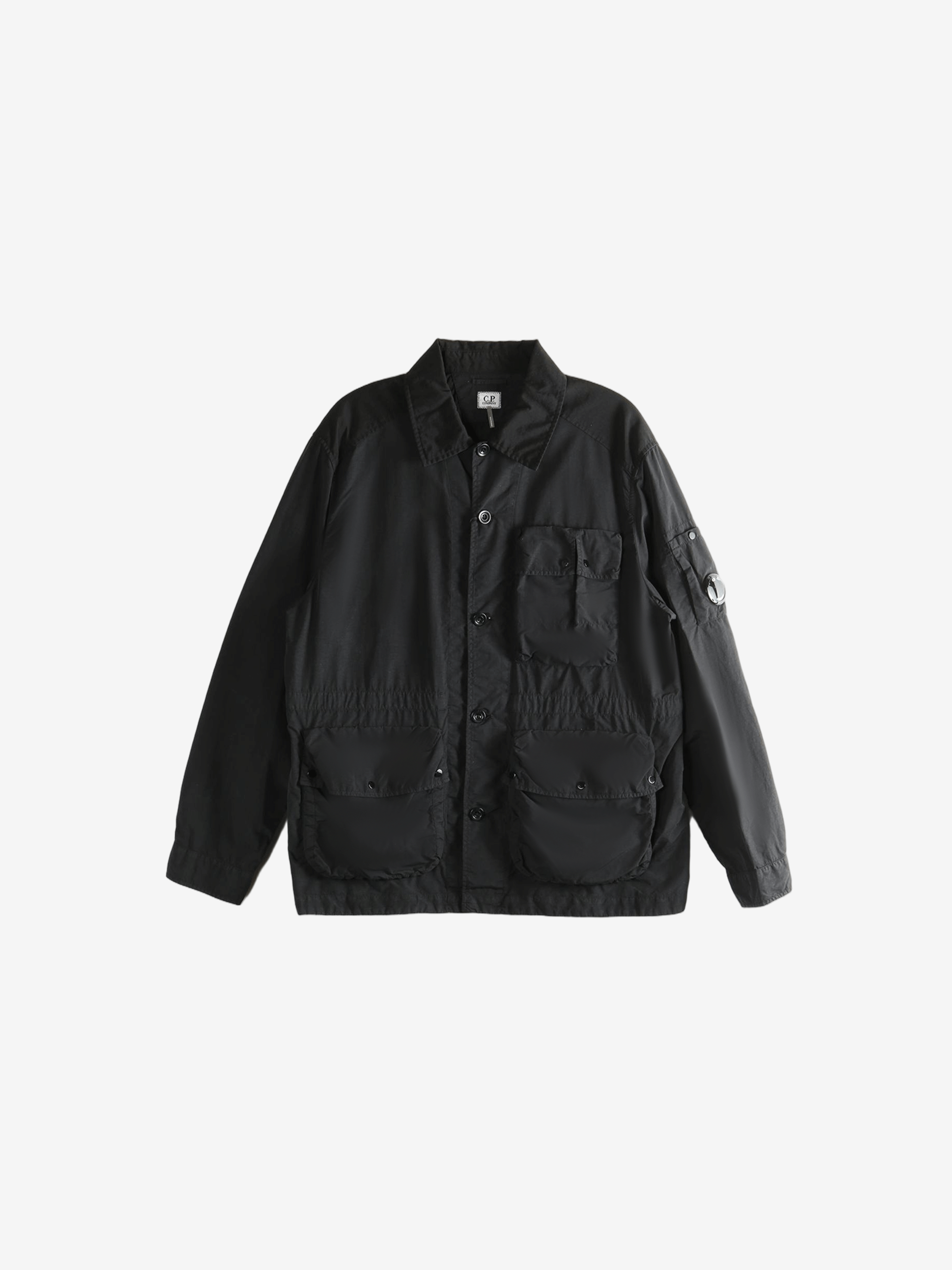 C.P. COMPANY - Men Flatt Nylon Mixed Button Lens Jacket – Atelier C.P. COMPANY - Men Flatt Nylon Mixed Button Lens Jacket – Atelier