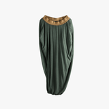 Green skirt, front view