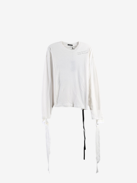 Tan t-shirt, front view