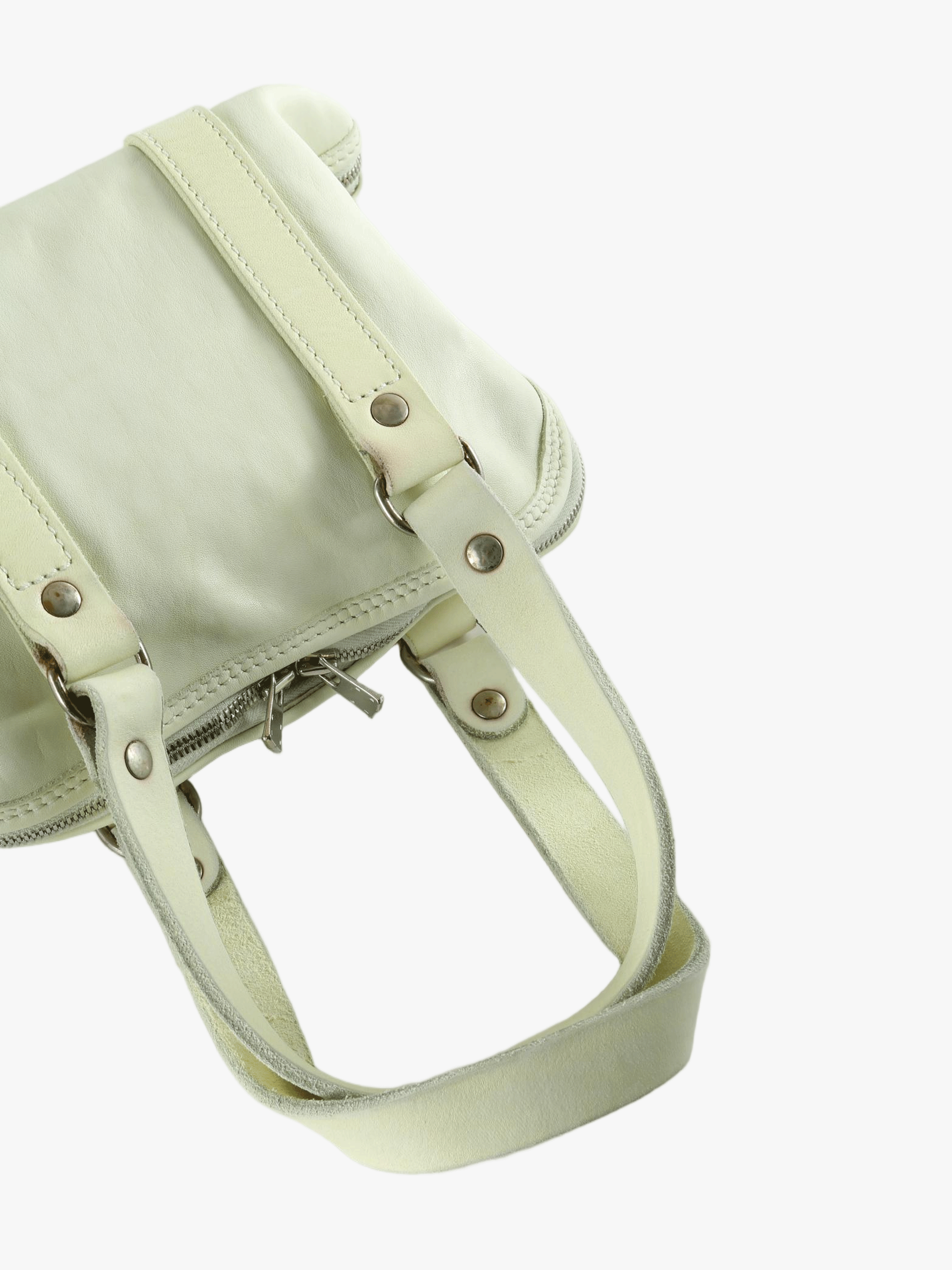 White bag, front view