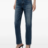 Blue jeans, full body view