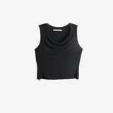 Black top, front view