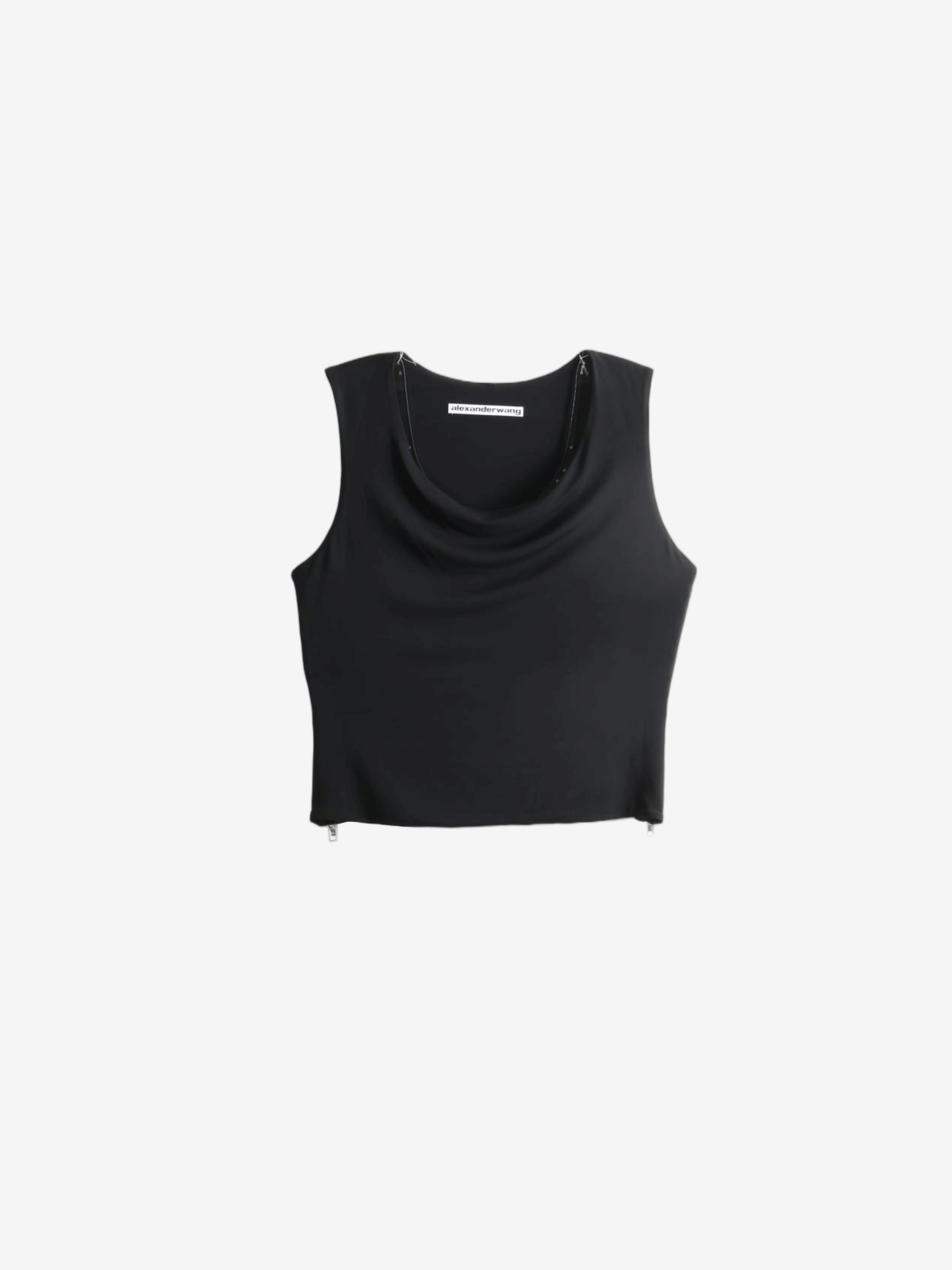 Black top, front view