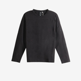 Black t-shirt, front view