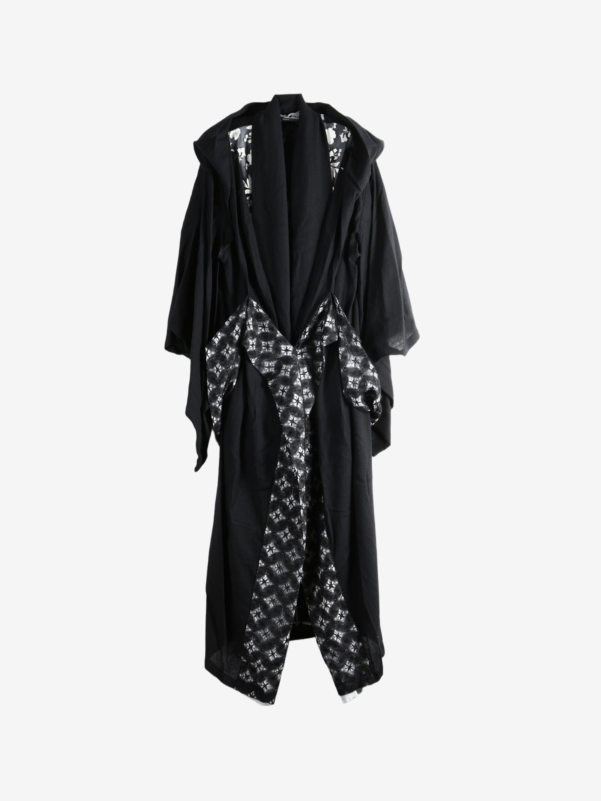 Black jacket, front view