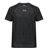 Black t-shirt, front view