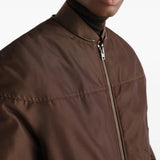 Brown jacket, front view