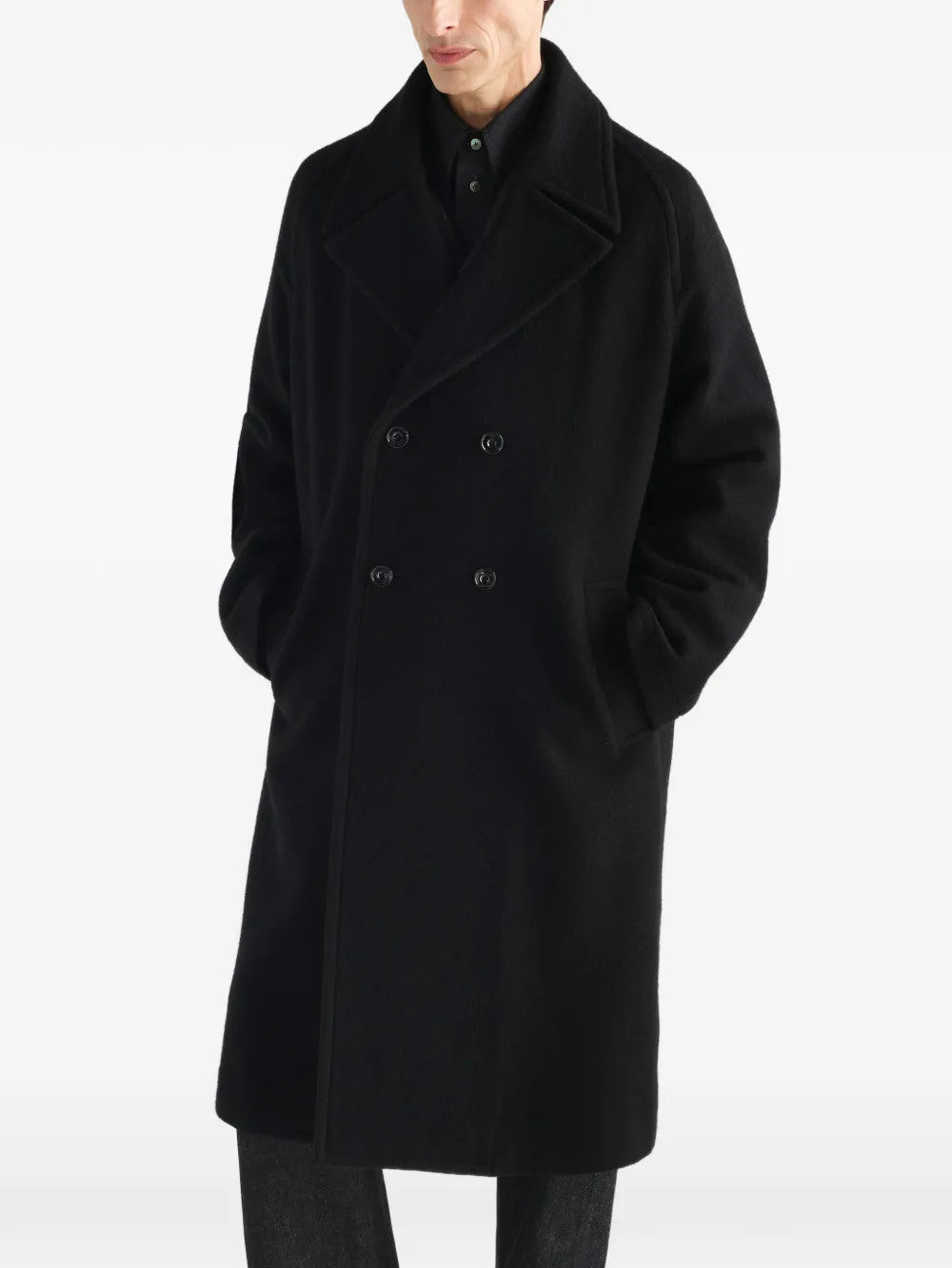 Black jacket, full body view