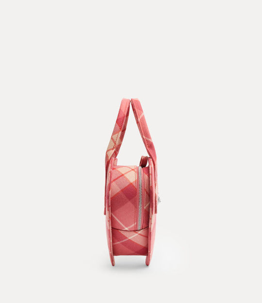 Pink bag, side view