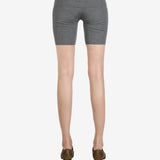 Grey pant worn by a person, showing the pant's fit