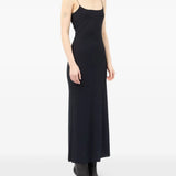 Black dress, full body view
