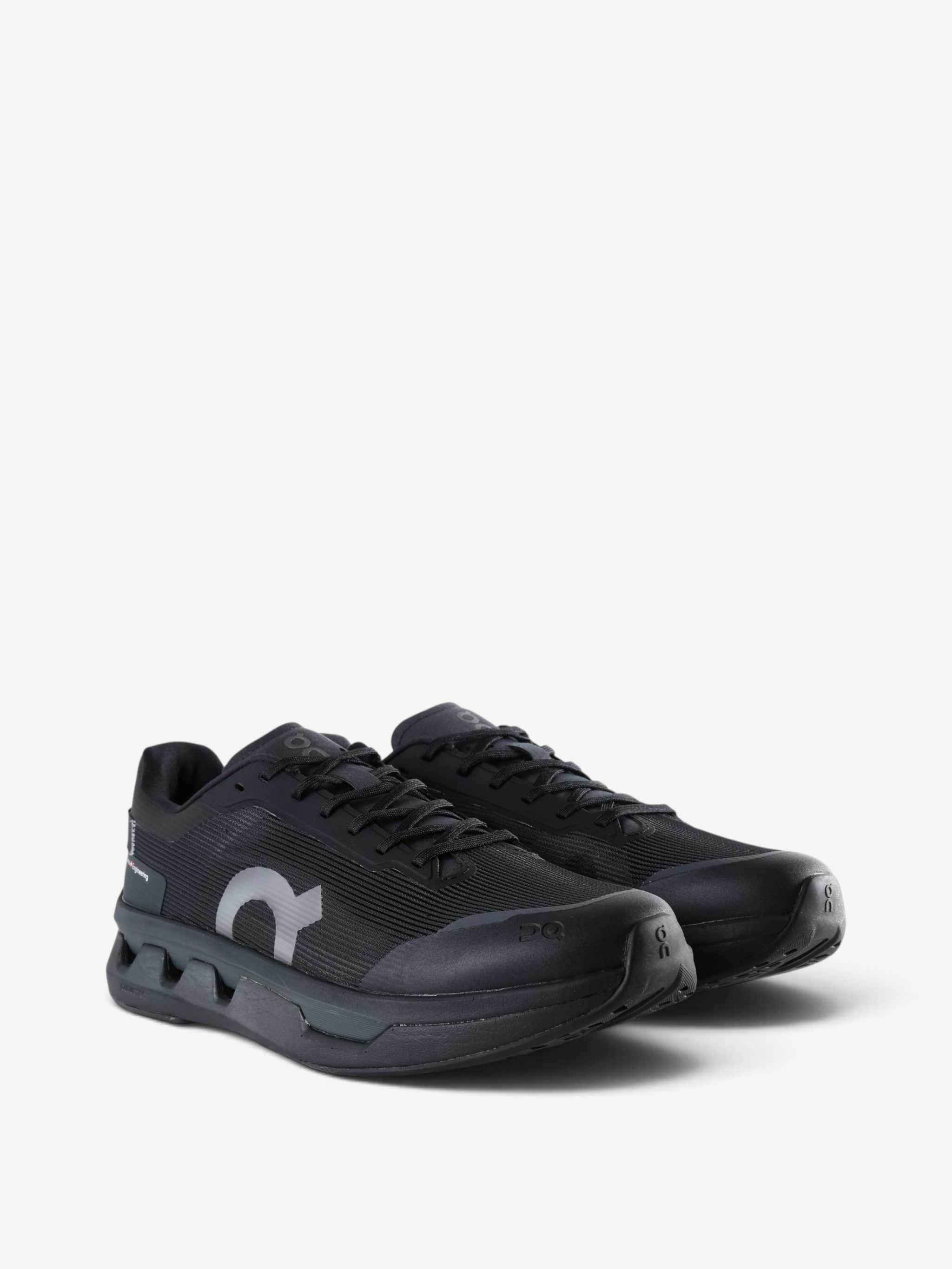 Black shoes, front view