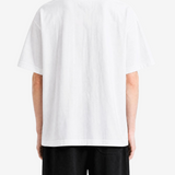 White t-shirt, full body view