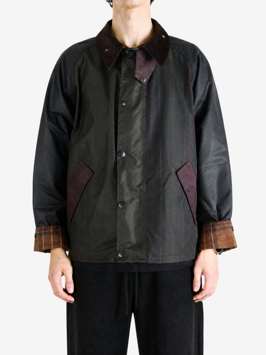 Black jacket, full body view