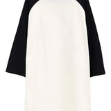 White t-shirt, back view