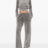 Grey hoodie, full body view