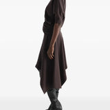 Brown dress, front view