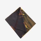 Brown scarf, front view