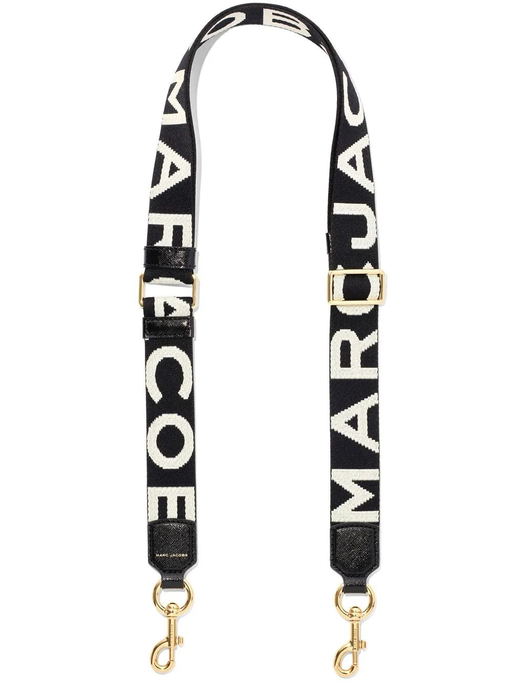 Black accessories, front view