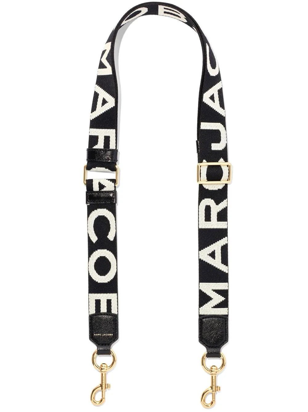 Black accessories, front view