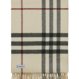 Tan scarves, back view