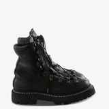 Black boots, side view