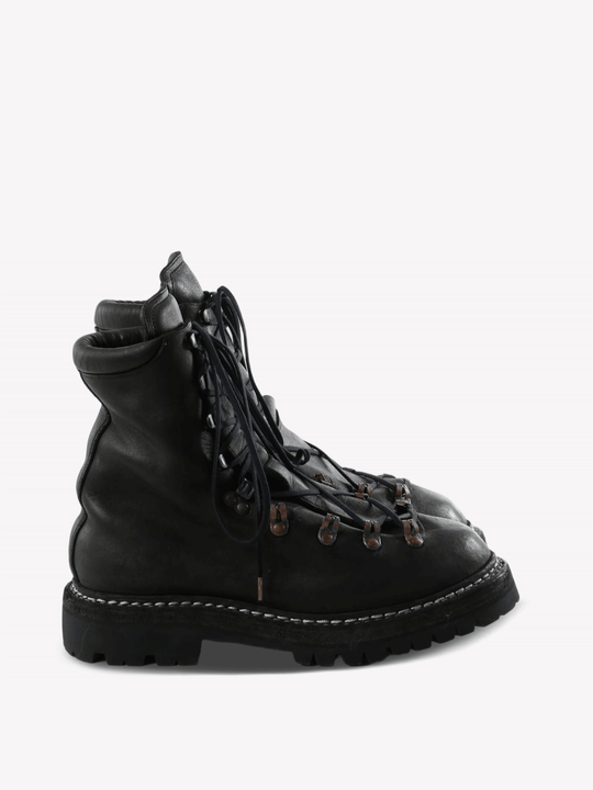 Black boots, side view
