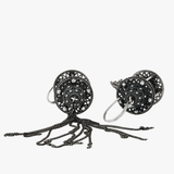 Black jewelry, front view
