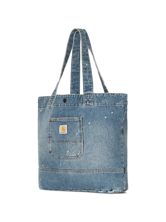 Blue bag, front view