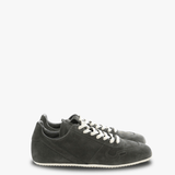 Dark gray sneakers,front view