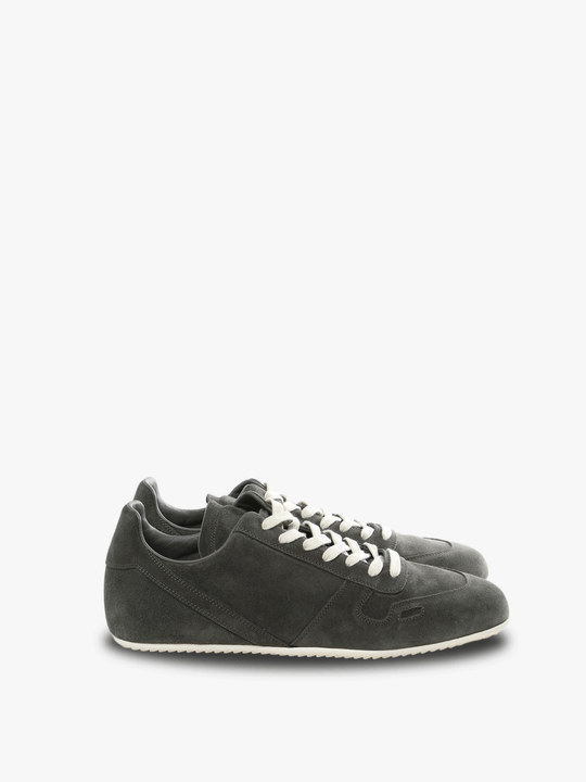 Dark gray sneakers,front view