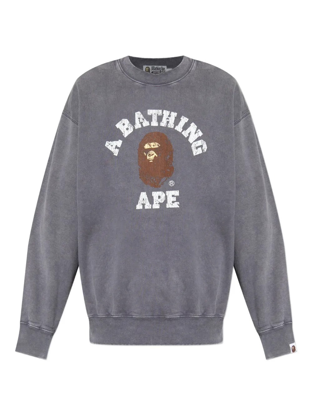 Grey knitwear, front view