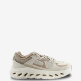 Tan shoes, front view