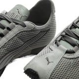 Grey shoes, front view