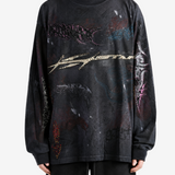 HELLSTAR - Men Hellstar Crystal Long Sleeve